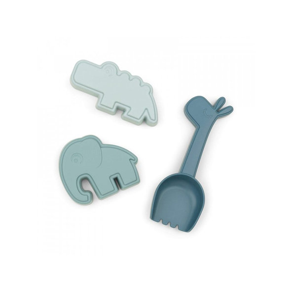 DONE BY DEER Set hrací na piesok Deer friends - modrý