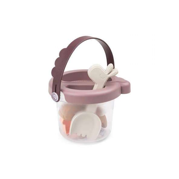 DONE BY DEER Set hrací na piesok Deer friends 5ks - ružový