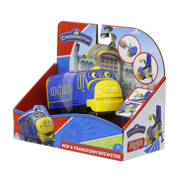 CHUGGINGTON Veselé vláčiky Pop&Transform Brewster