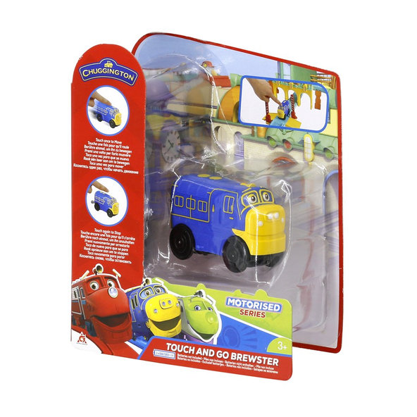 CHUGGINGTON Veselé vláčiky Touch&Go Brewster