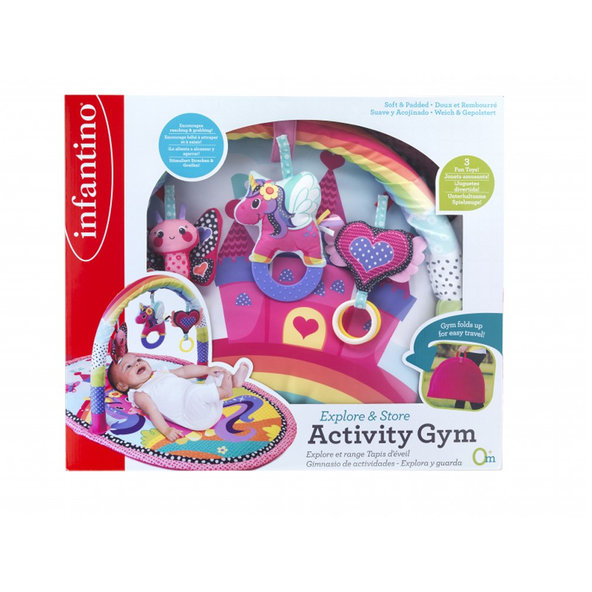 INFANTINO Deka hracia s hrazdou Jednorožec
