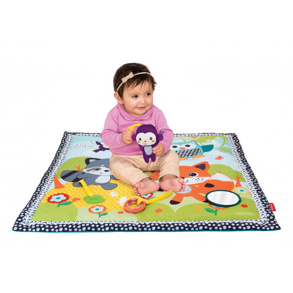 INFANTINO Deka hracia s hrazdičkou Safari