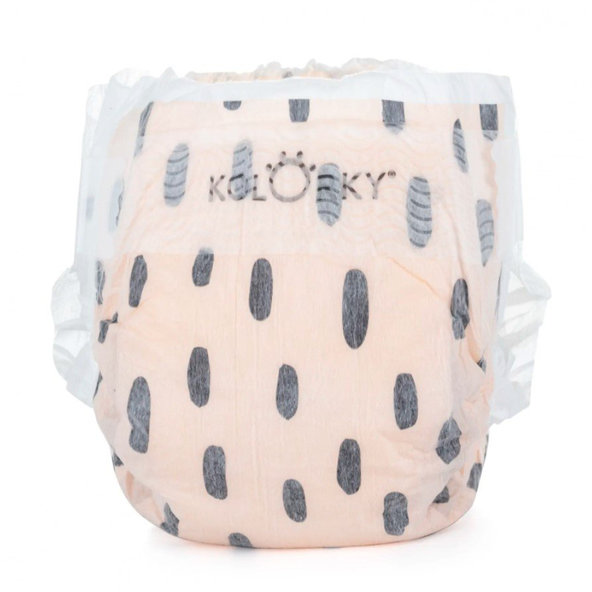 KOLORKY DAY Plienky jednorazové eko, dážď&dúhy M (5-8 kg) 21 ks