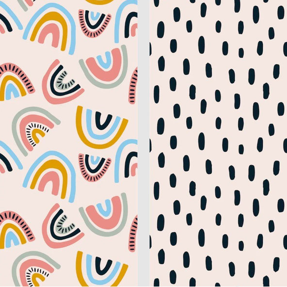 KOLORKY DAY Plienky jednorazové eko, dážď&dúhy XL (12-16 kg) 17 ks