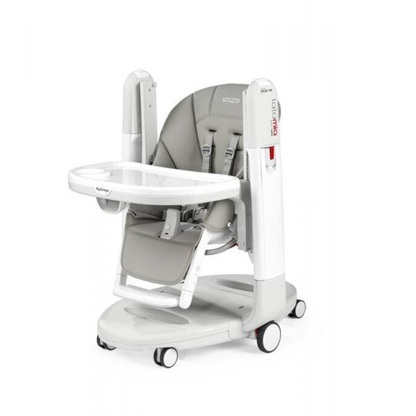 PEG PÉREGO Stolička jedálenská TatamiaFollow Me Wonder Grey 2022