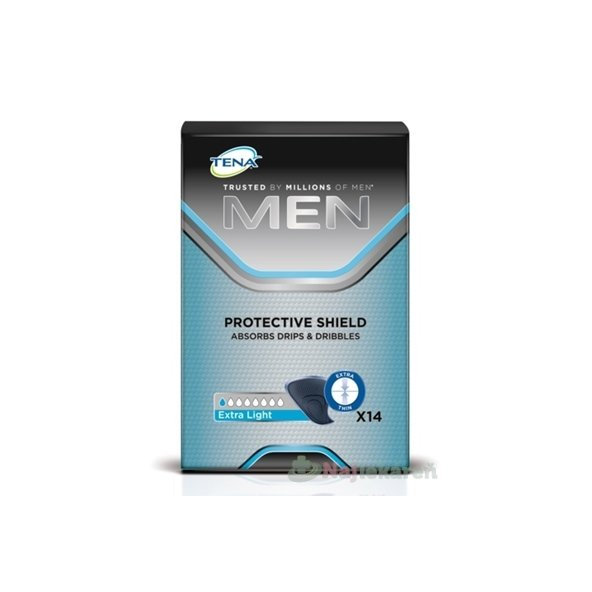 TENA MEN Protective Shield 14ks inkontinenčné vložky pre mužov 14ks