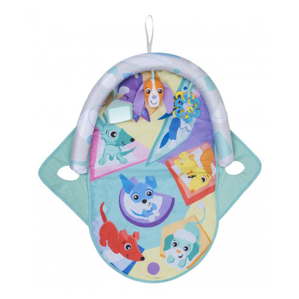 PLAYGRO Podložka cestovná hracia so šteniatkami