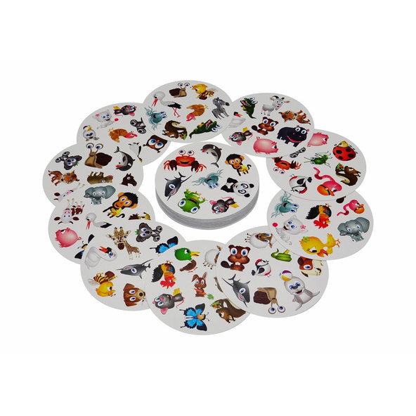 TEDDIES Kubíkove hry so zvieratkami 3v1 v plechovej krabičke