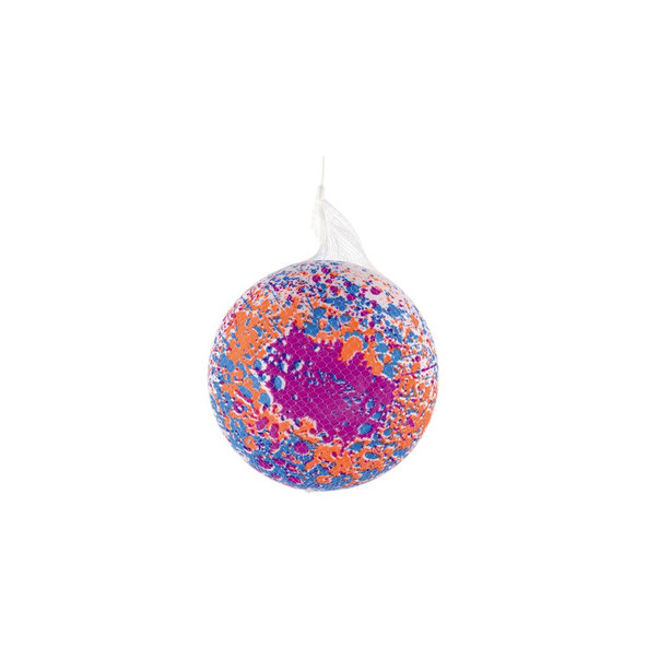TEDDIES Lopta nafúknutá farebná so striekancou priemer 22cm, mix farieb