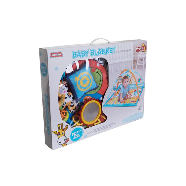 TEDDIES Podložka/Hrazda pre deti a hrkálky 0m+