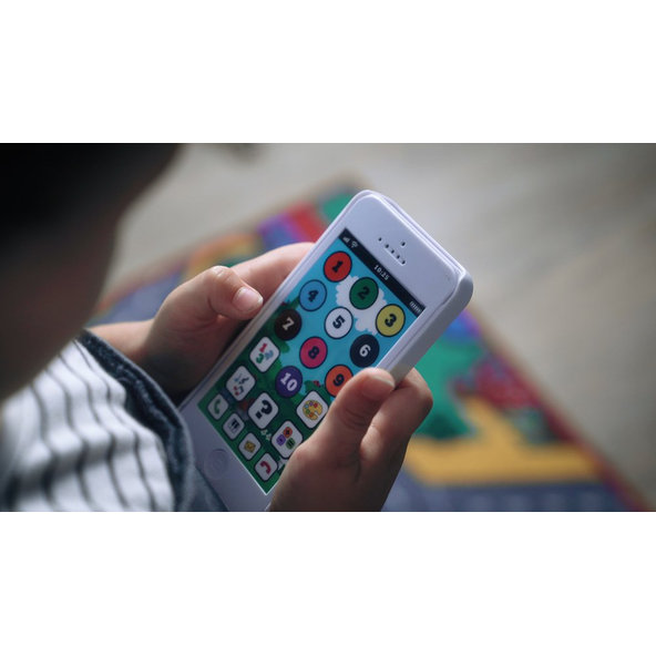 TEDDIES Telefón náučný mobilný s krytom Múdra sova, 12m+