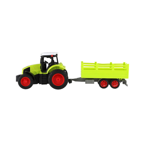 TEDDIES Traktor RC s vlekom 38 cm