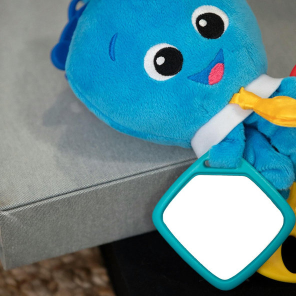 DISNEY BABY Hračka aktívna chobotnička na C krúžku Octopus™ 0m+