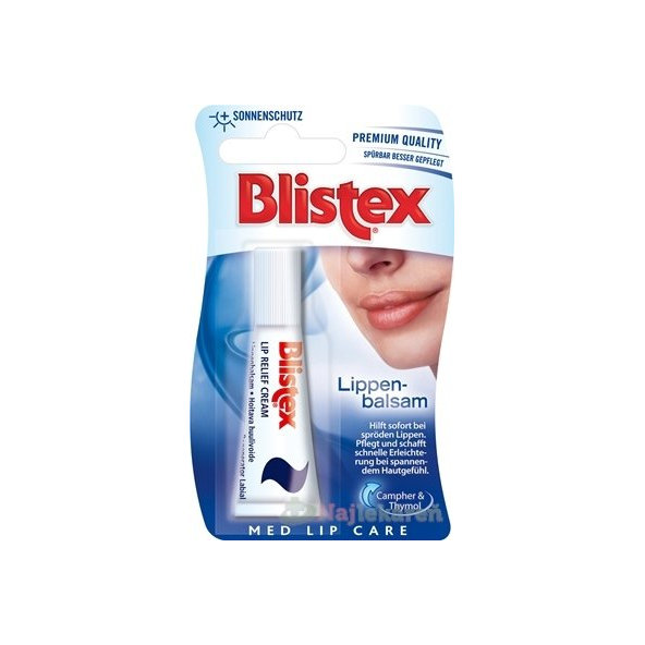 Blistex Lippen-balsam balzam na pery, krém v tube, 6 ml