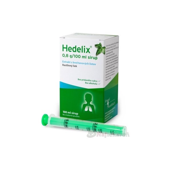 Hedelix sirup na vykašliavanie 100 ml