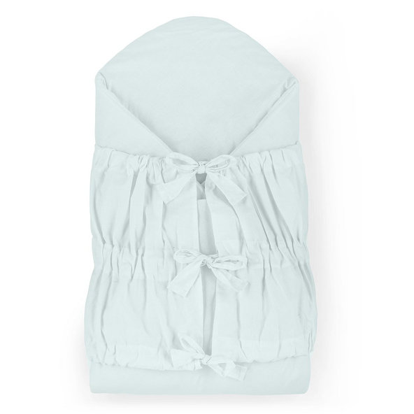 PETITE&MARS Zavinovačka šnurovacia Nurse s pevnou kokosovou vložkou Baby Blue