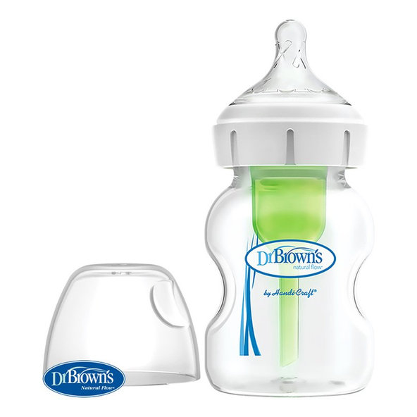 DR.BROWN'S Fľaša antikolik Options+ široké hrdlo 150 ml plast