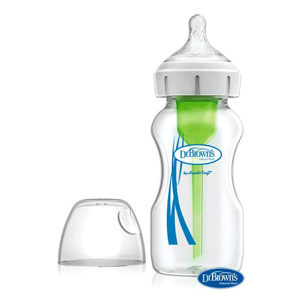 DR.BROWN'S Fľaša antikolik Options+ široké hrdlo 270 ml sklo