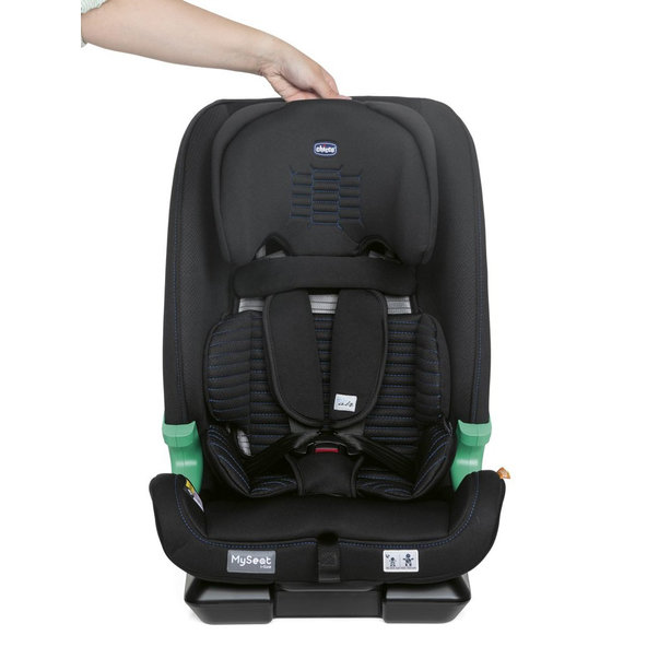 CHICCO Autosedačka MySeat i-size 76-150cm Air Black (9-36kg)
