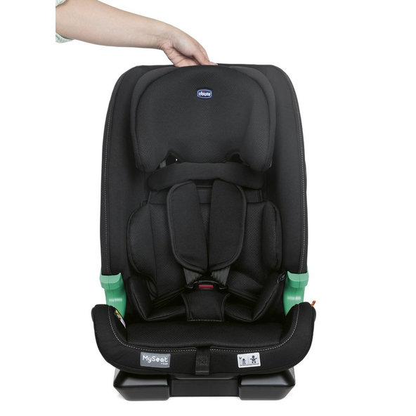 CHICCO Autosedačka MySeat i-size 76-150cm Black (9-36kg)