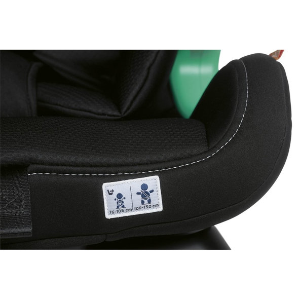 CHICCO Autosedačka MySeat i-size 76-150cm Black (9-36kg)