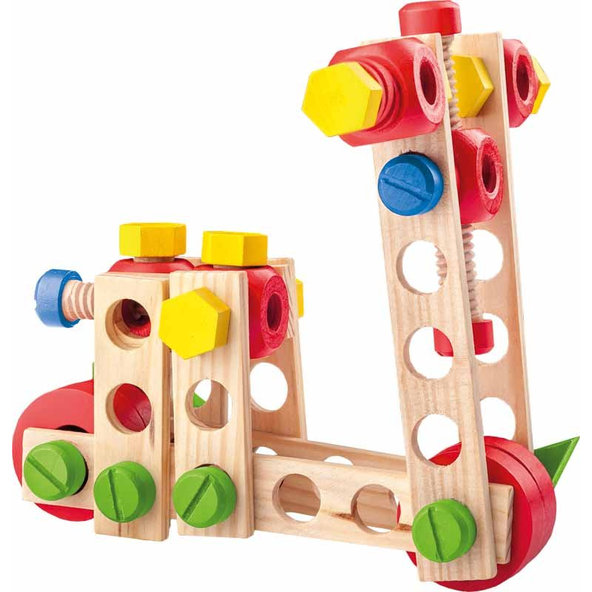 WOODY Stavebnica montážna - konštruktér 100ks