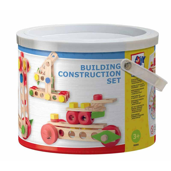 WOODY Stavebnica montážna - konštruktér 100ks