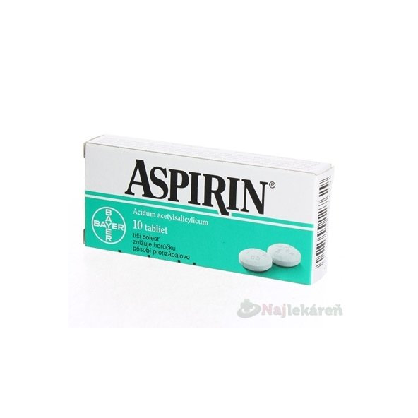 Aspirin 500 mg proti bolesti a horúčke 10 tbl