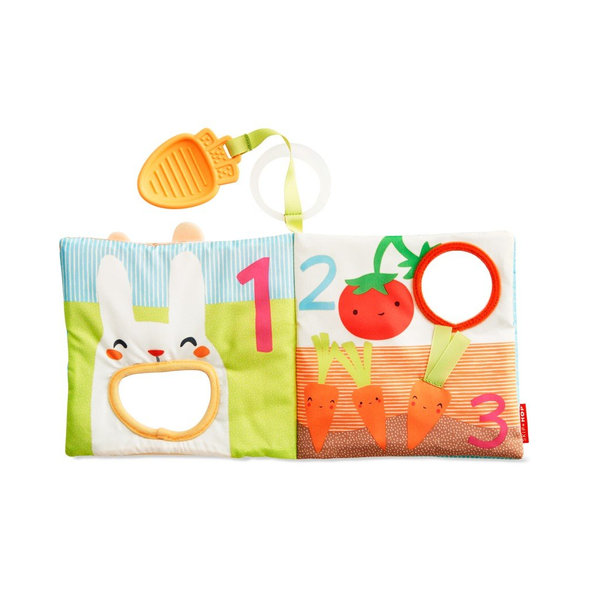 SKIP HOP Textilná edukačná knižka na C krúžku, 0+