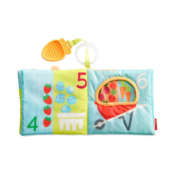 SKIP HOP Textilná edukačná knižka na C krúžku, 0+