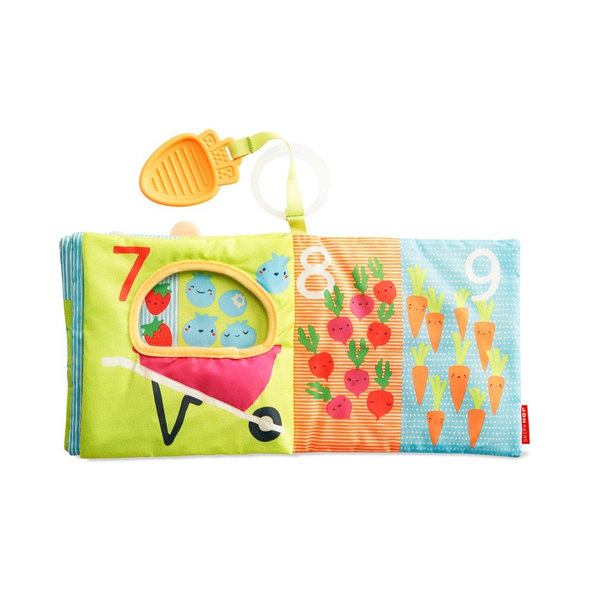 SKIP HOP Textilná edukačná knižka na C krúžku, 0+