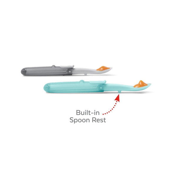 SKIP HOP Lyžičky cestovné skladacie 2ks 3m+