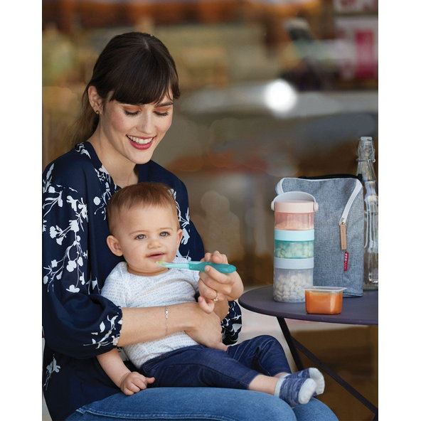 SKIP HOP Lyžičky cestovné skladacie 2ks 3m+