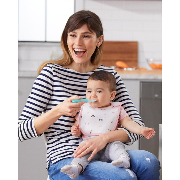 SKIP HOP Lyžičky cestovné skladacie 2ks 3m+