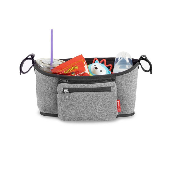 SKIP HOP Organizér na kočík 2v1 šedý