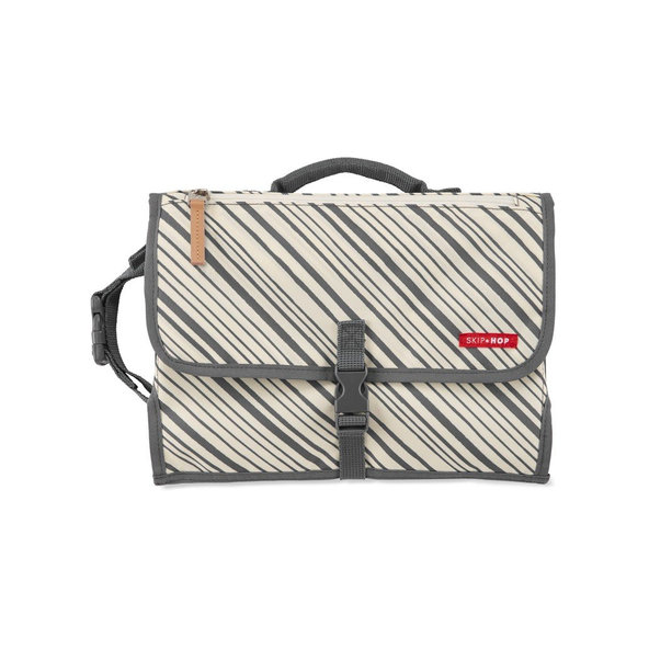 SKIP HOP Podložka prebaľovacia cestovná Pronto 2v1 pásiky