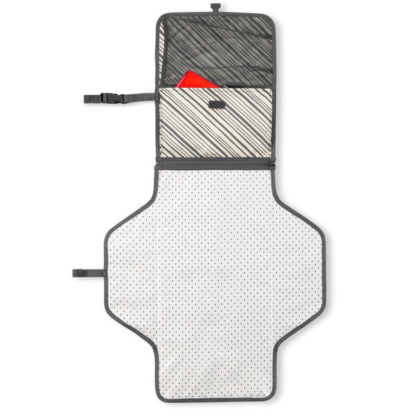 SKIP HOP Podložka prebaľovacia cestovná Pronto 2v1 pásiky