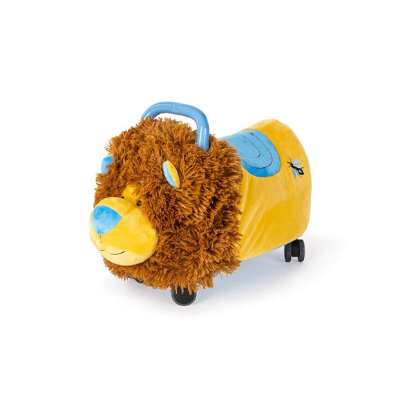 TEDDIES Odrážadlo Funny wheels Rider Ride-On levíček plyšový modrý 12 m +