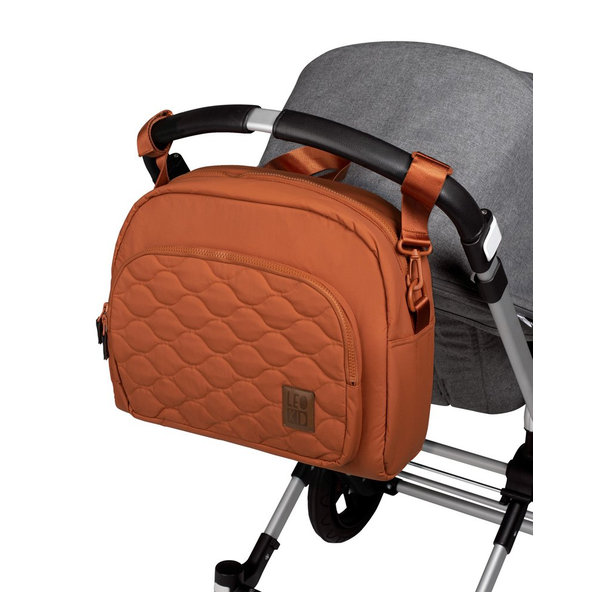 LEOKID Taška prebaľovacia Brown Amber