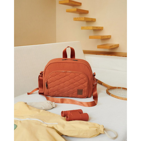 LEOKID Taška prebaľovacia Brown Amber