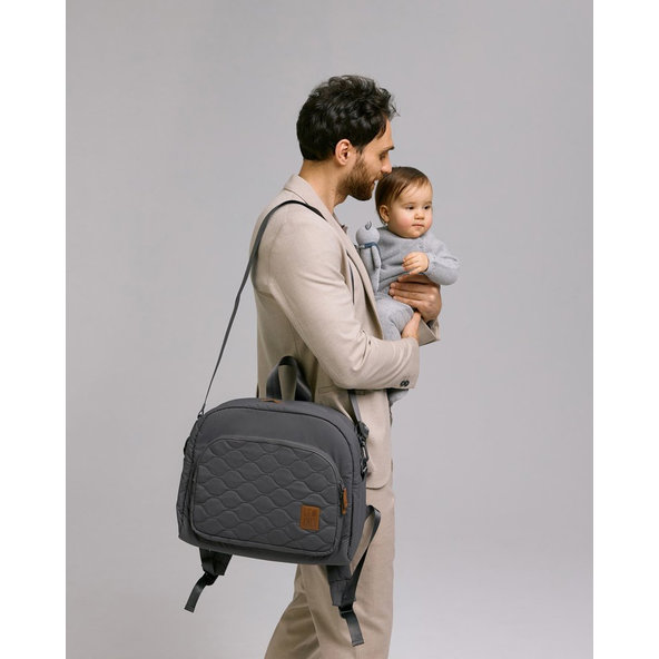 LEOKID Taška prebaľovacia Fjord Gray