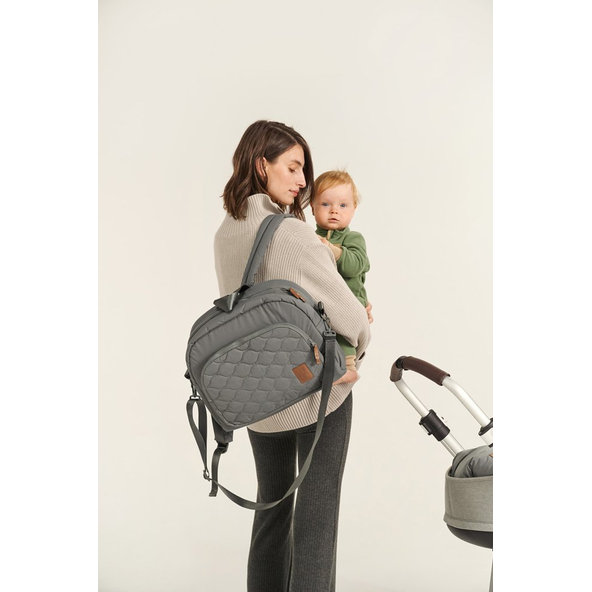 LEOKID Taška prebaľovacia Fjord Gray