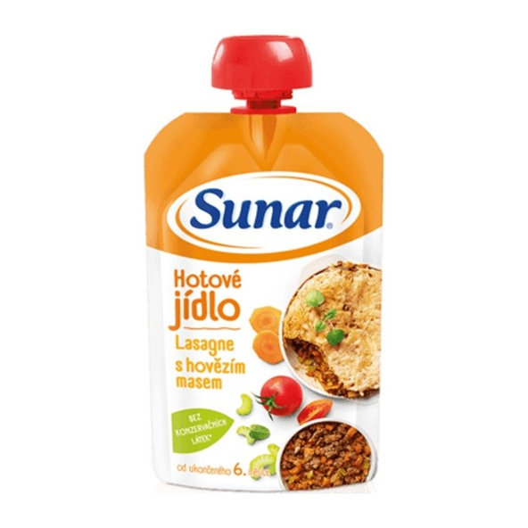 SUNAR Kapsička Hotové jedlo mäsovo-zeleninové XXL mix 20x120 g