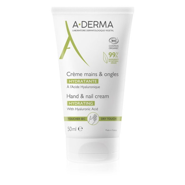 A-DERMA hydratačný krém na ruky a nechty 50ml