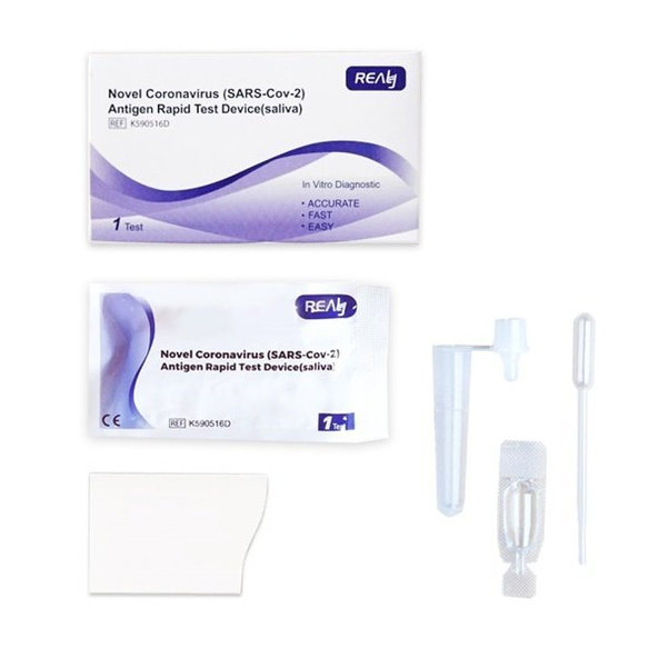 Realy Tech Antigenový COVID-19  test zo slín 1ks