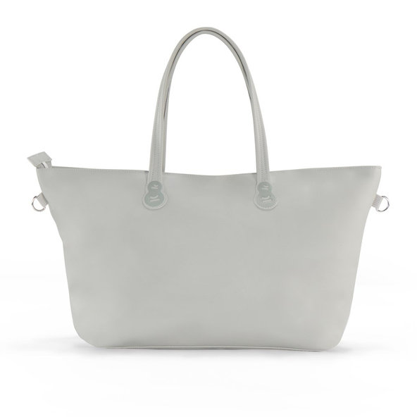 KINDERKRAFT Taška prebaľovacia Treasurebag Light Grey Nature Vibes, Premium