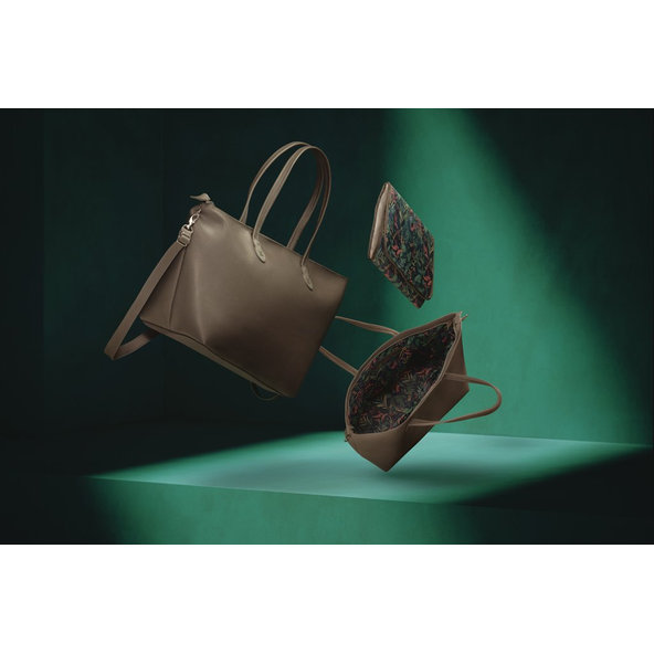 KINDERKRAFT Taška prebaľovacia Treasurebag Light Grey Nature Vibes, Premium