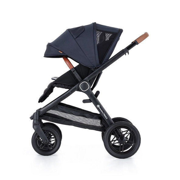 PETITE&MARS Kočík kombinovaný 2v1 Trails Anthracite Blue