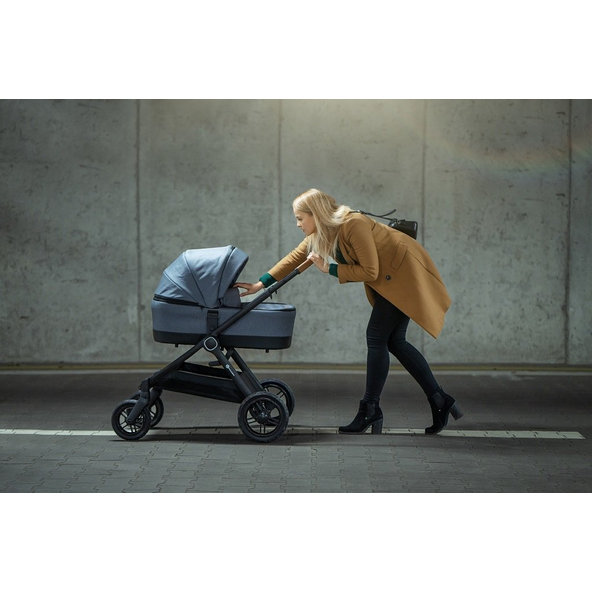 PETITE&MARS Kočík kombinovaný 2v1 Trails Ultimate Grey