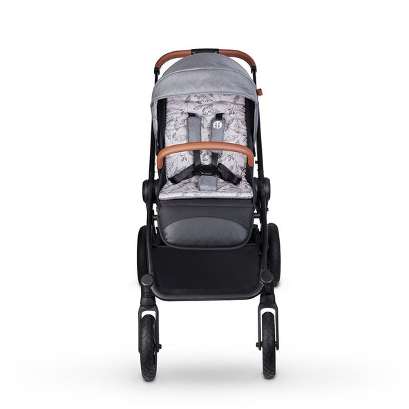 PETITE&MARS Kočík kombinovaný 2v1 Trails Ultimate Grey